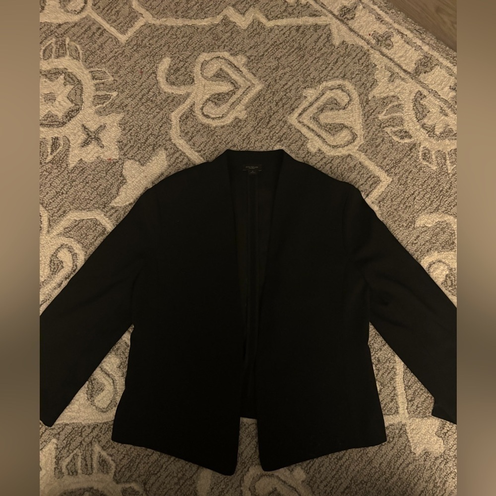 Open Front, 3/4 Length Sleeve, Cropped, Ann Taylor Factory Blazer, size M